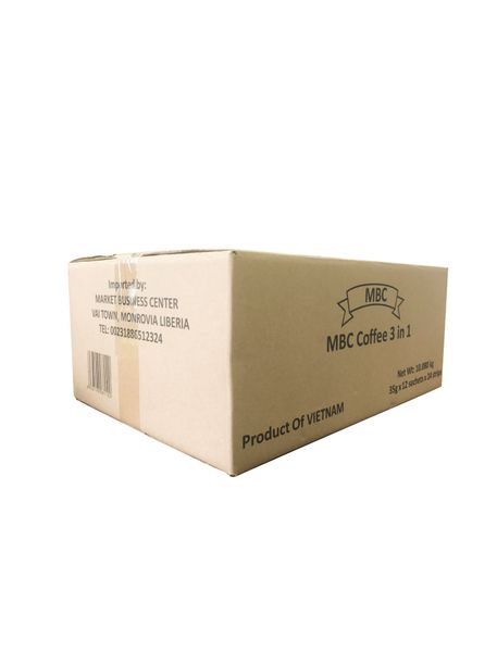 MBC Coffee 3 in 1 (35 g x 12 sachets x 24 strips)