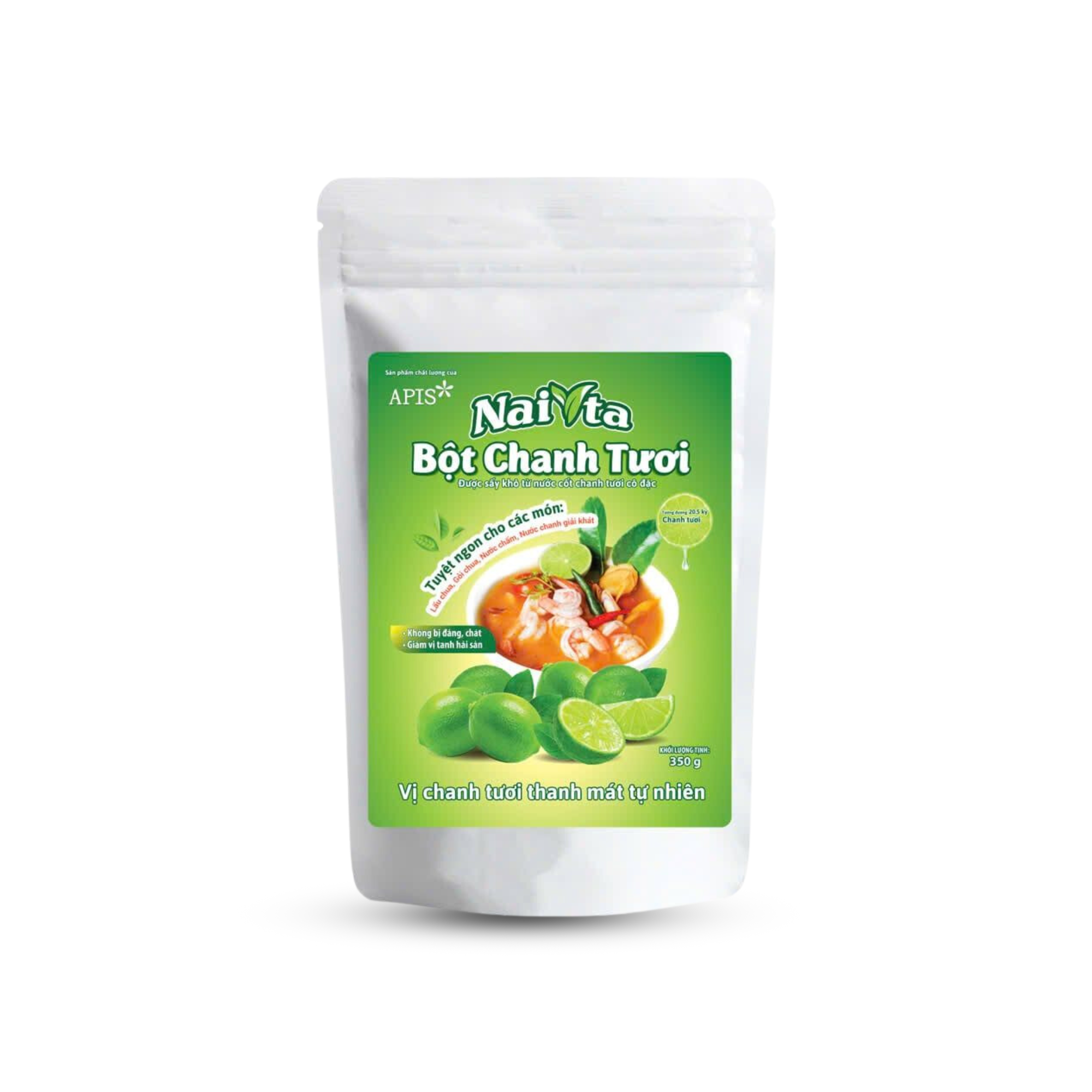 NAIVTA BỘT CHANH TƯƠI 350G