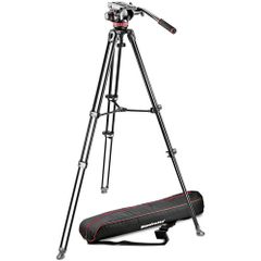 Chân Máy Manfrotto MVH502A Fluid Head & 546B Tripod System ( MVH502A/546BK-1 )