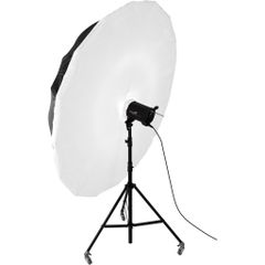 Combo dù phản trắng và vải softbox 180cm Dragon