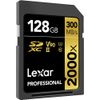 Thẻ Nhớ Lexar 128GB 300mb/s Professional 2000x SDXC UHS II U3