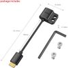 SmallRig 3020 Ultra-Slim Female HDMI Type A to Male Mini-HDMI Type C Adapter Cable