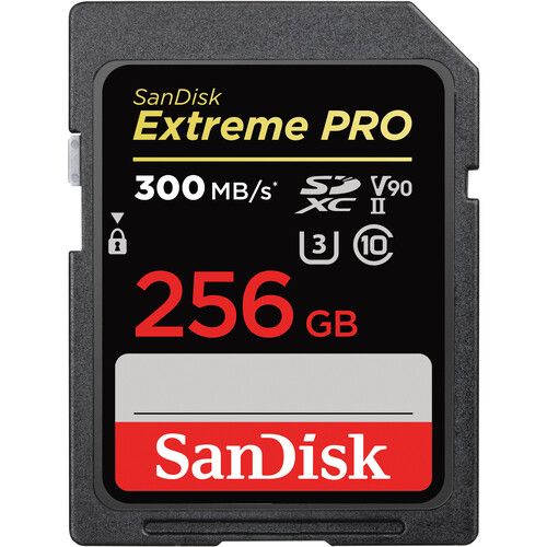 Sandisk SD Extreme Pro 256Gb 300Mb/s