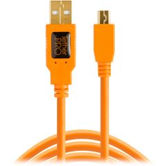 Cáp Tether Tools TetherPro USB 2.0 To Mini B 8 Pin ( CU8015 ORG )