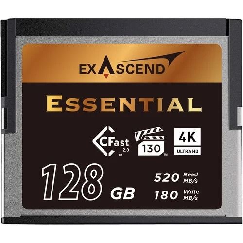 Thẻ nhớ Exascend CFast Essential 128GB R:520MB/s W:180MB/s