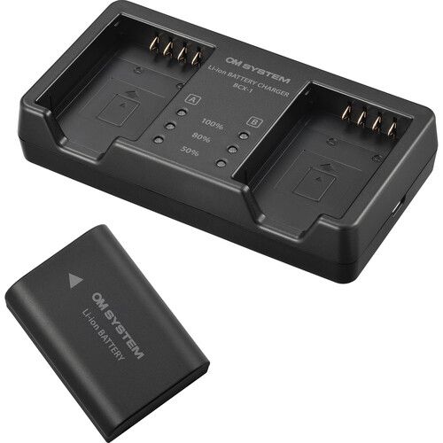 Bộ pin + sạc Lithium Ion OM SYSTEM SBCX-1 ( SBCX1 )