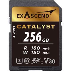 Thẻ Nhớ Exascend SDXC UHS I V30 Catalyst 256GB R:180Mb / W:150Mb