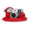 Bao da bảo vệ máy ảnh Leica M10 màu đỏ