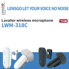 Micro không dây LensGo LWM 318C (1 phát - 1 nhận )