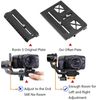 Plate gắn Black Magic trên gimbal Ronin S