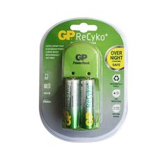 Bộ 2 pin và sạc GP ReCyko 2000 mah