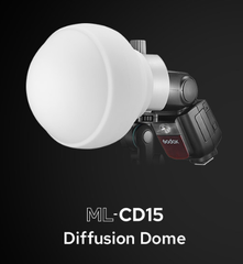 Tản sáng hình cầu Diffusion Dome Godox ML CD15