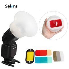 Combo tản sáng đèn Flash Selens Sphere + Gel Kit