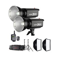 Bộ đèn GODOX DP600 II-D Studio Flash Kit