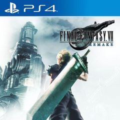 Game Sony PS4 Final Fantasy 7 VII Remake PLAS 10551