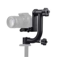 Ballhead Heavy Duty Metal Panoramic Gimbal Tripod