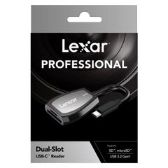 Đầu đọc thẻ Lexar Professional USB-C Dual-Slot Reader