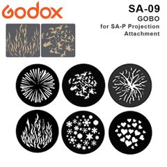 Godox SA 09 Gobo Bộ Tạo Hiêu Ứng Cho Đèn S30