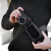 Bao da đeo cho máy ảnh Leica Q, màu đen