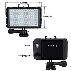 LED suptig 84 led waterproof for Gopro