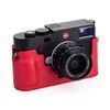 Bao da bảo vệ máy ảnh Leica M10 màu đỏ