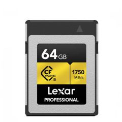 Thẻ Nhớ Lexar 64GB 1750mb/s Professional CFexpress Type B Card GOLD Series