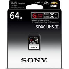 Thẻ nhớ Sony 64Gb 300mb/s UHS II G Series