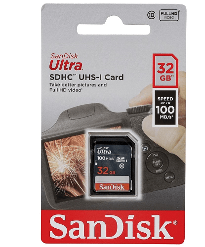 Thẻ nhớ Sandisk Ultra SDHC UHS-I Card 32gb 100mb/s