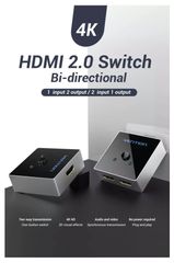 Bộ chia HDMI Bi-Direction 4K 2.0 2 trong 1 ra / 1 trong 2