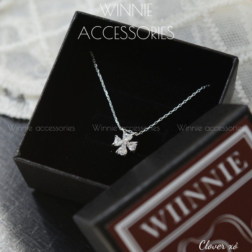 Dây chuyền Bạc S925 Clover xỏ