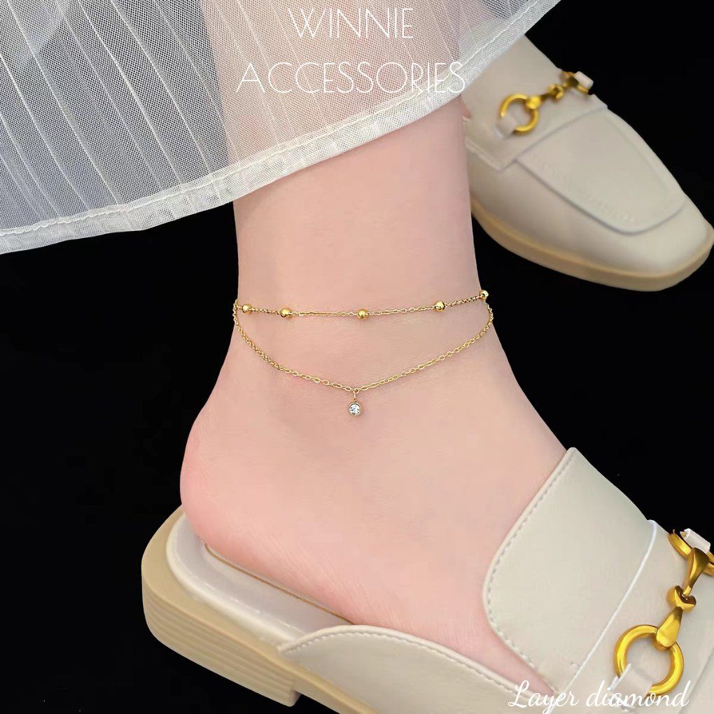 Lắc chân Titan Layer Diamond