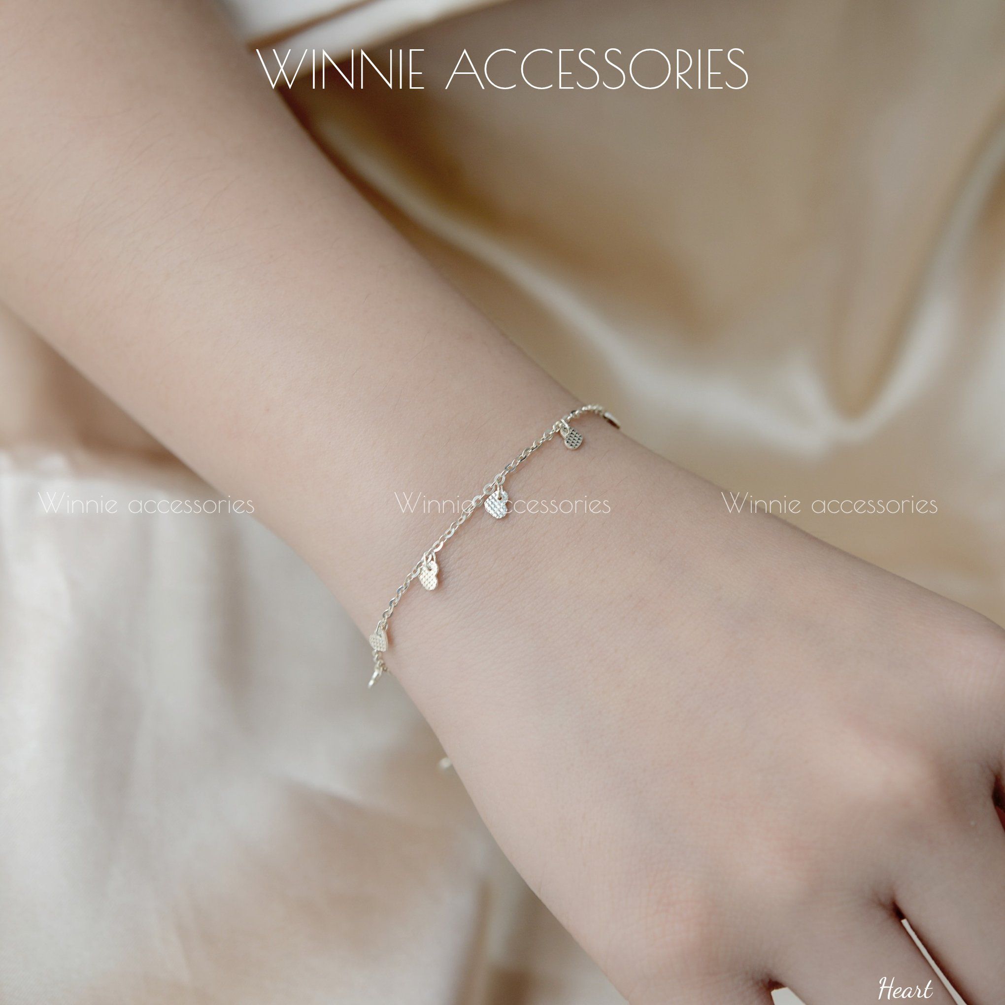 Lắc tay Bạc S925 Heart