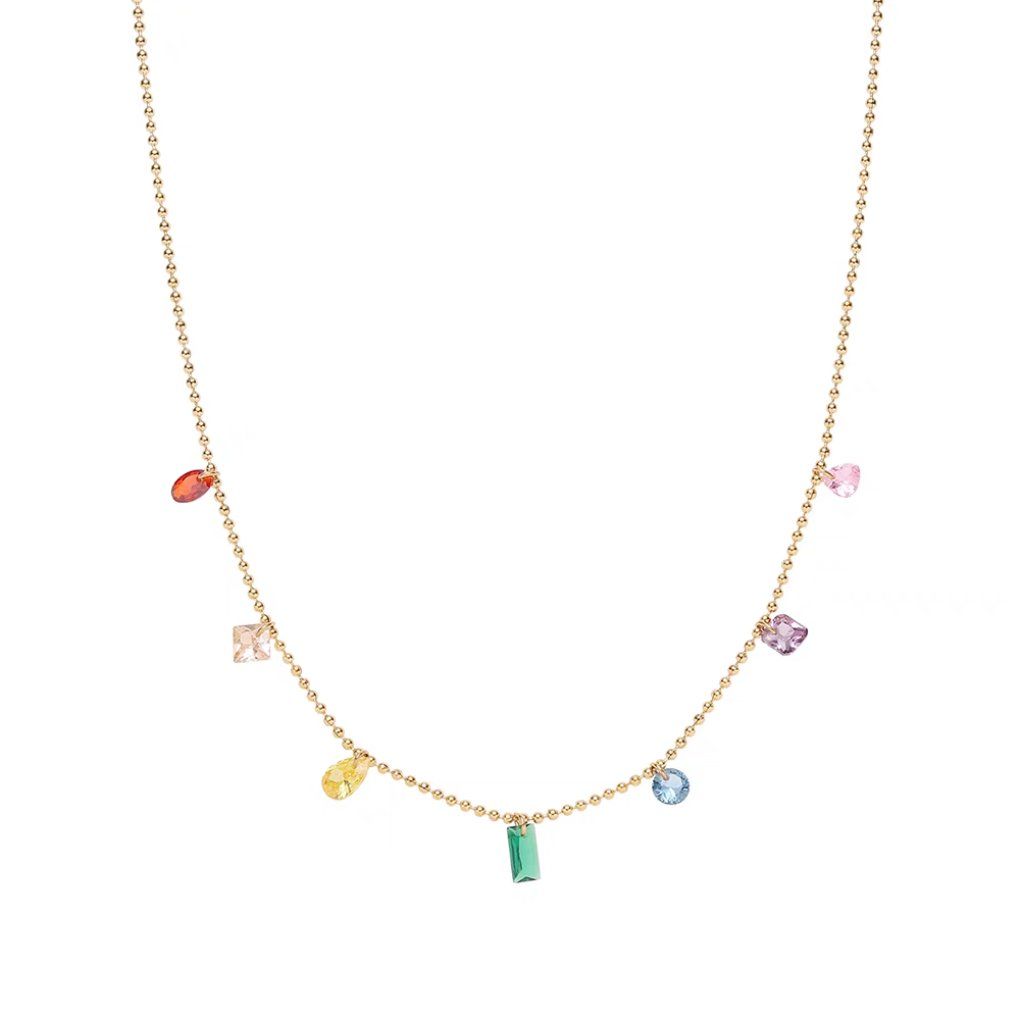 Dây chuyền titan Rainbow