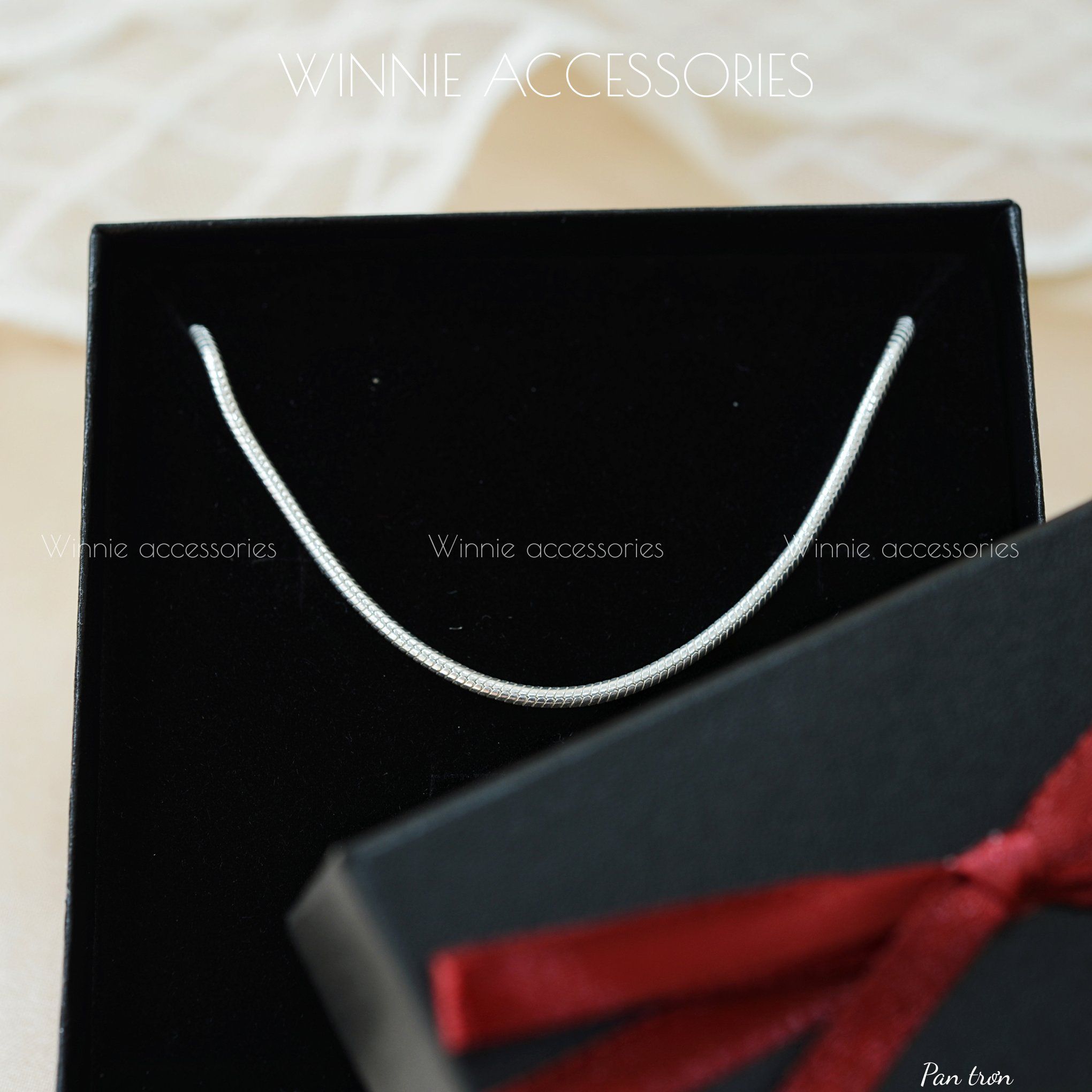 Lắc tay Bạc S925 Pan trơn