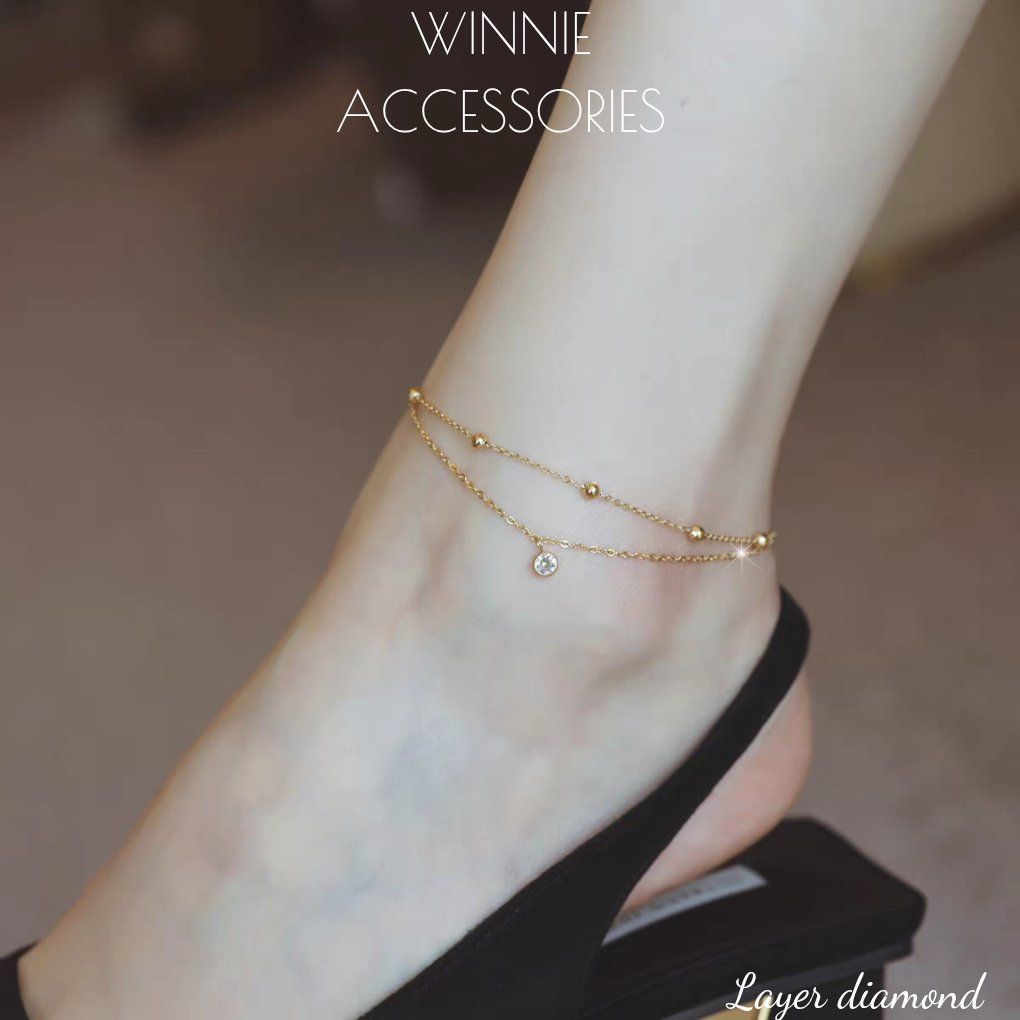 Lắc chân Titan Layer Diamond