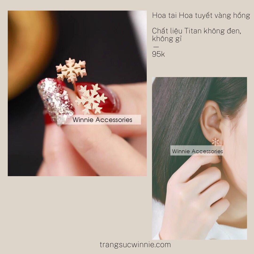 Hoa tai titan hoa tuyết VH
