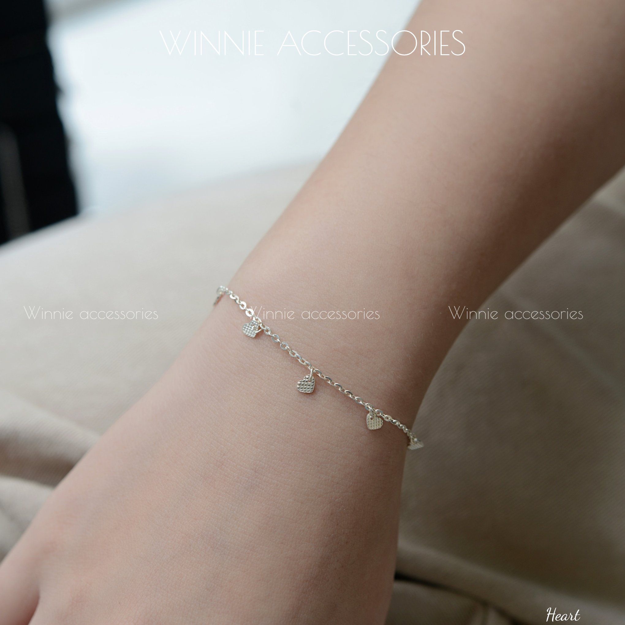 Lắc tay Bạc S925 Heart