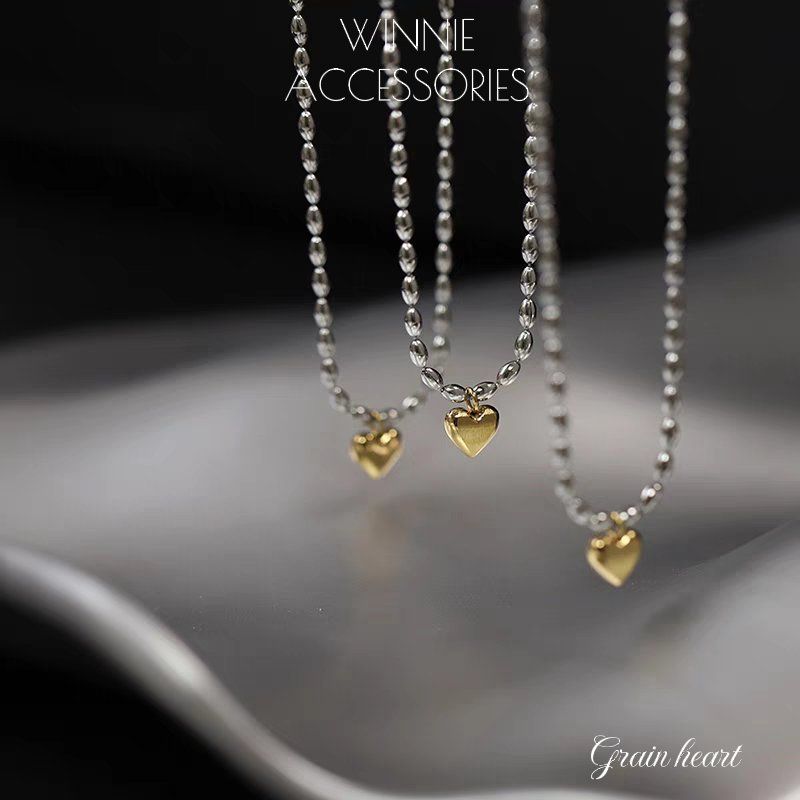 Dây chuyền Titan Grain heart