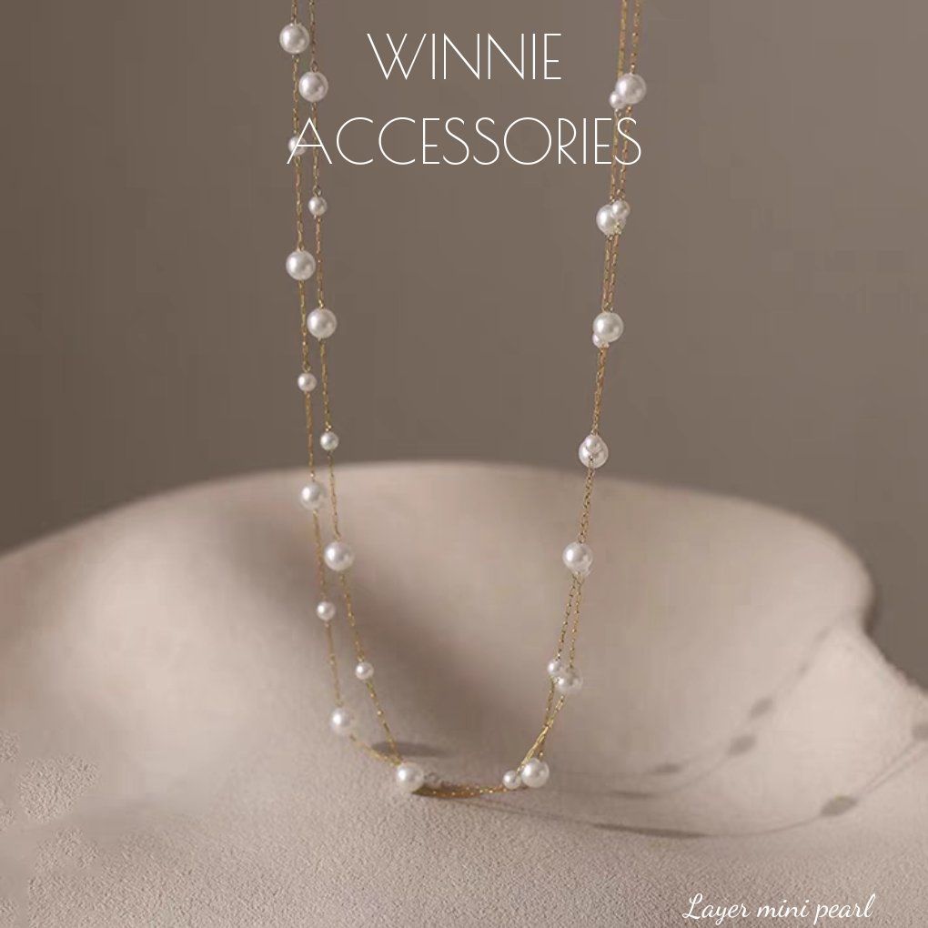 Dây chuyền Titan Layer Mini pearl