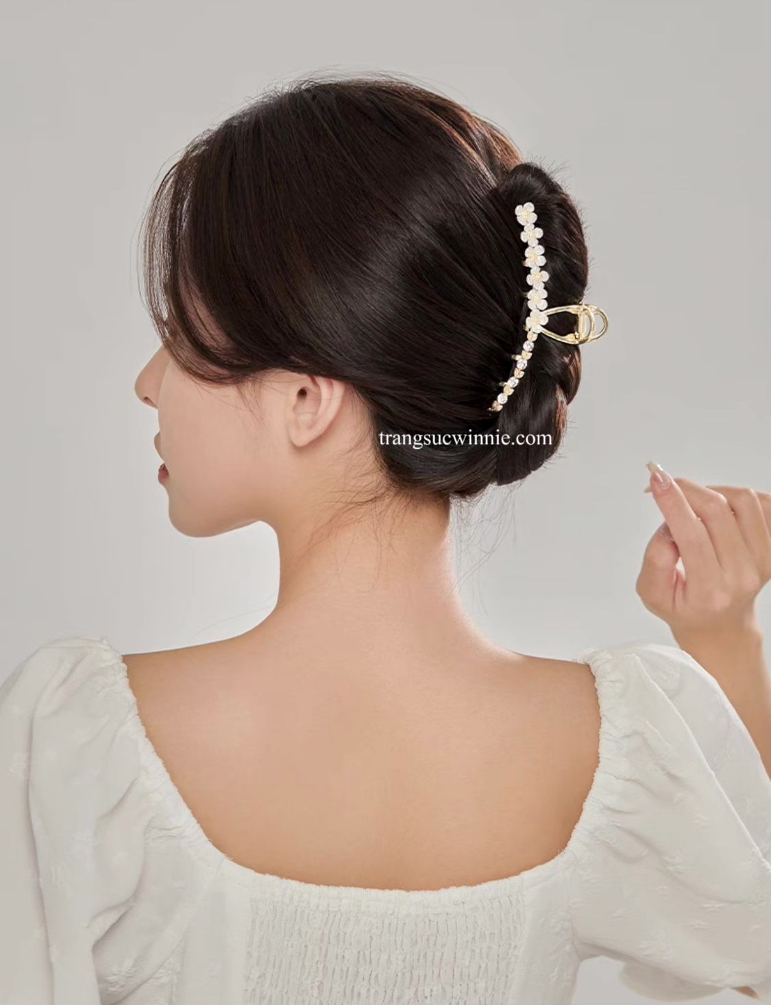 Kẹp tóc Anh đào