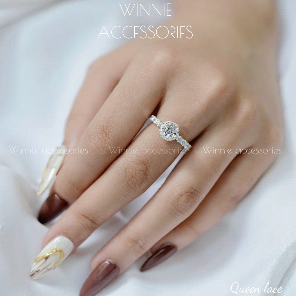 Nhẫn Bạc S925 Queen Lace