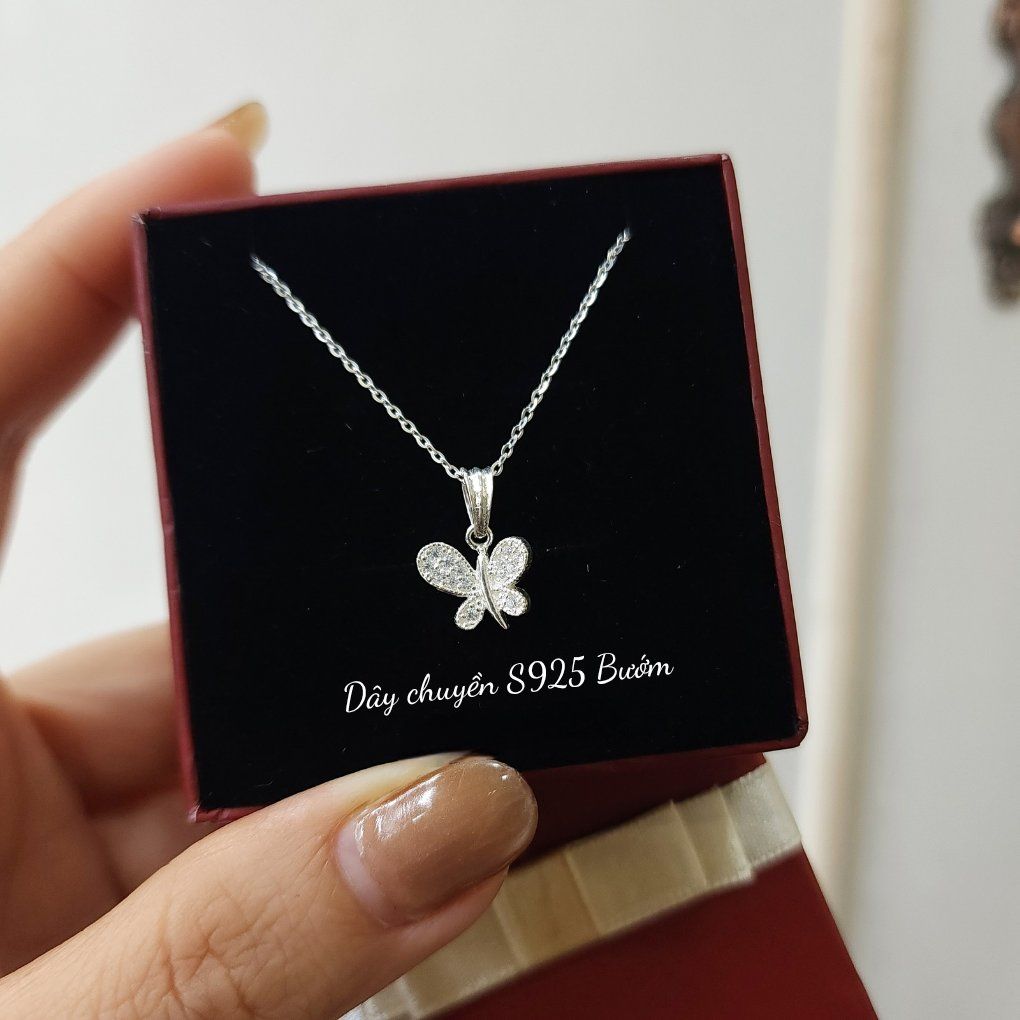 Dây chuyền Bạc S925 Bướm