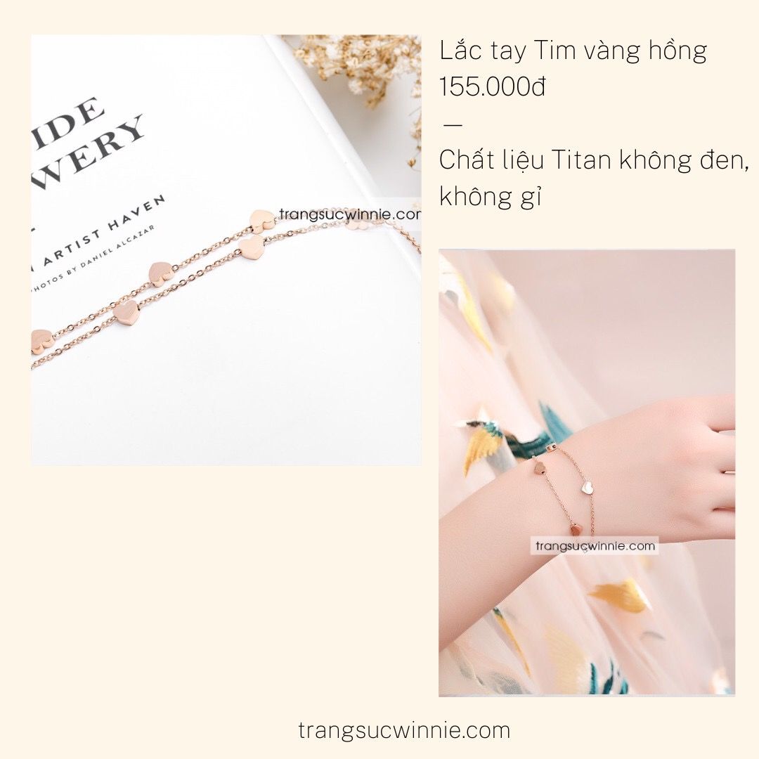 Lắc tay titan Tim VH