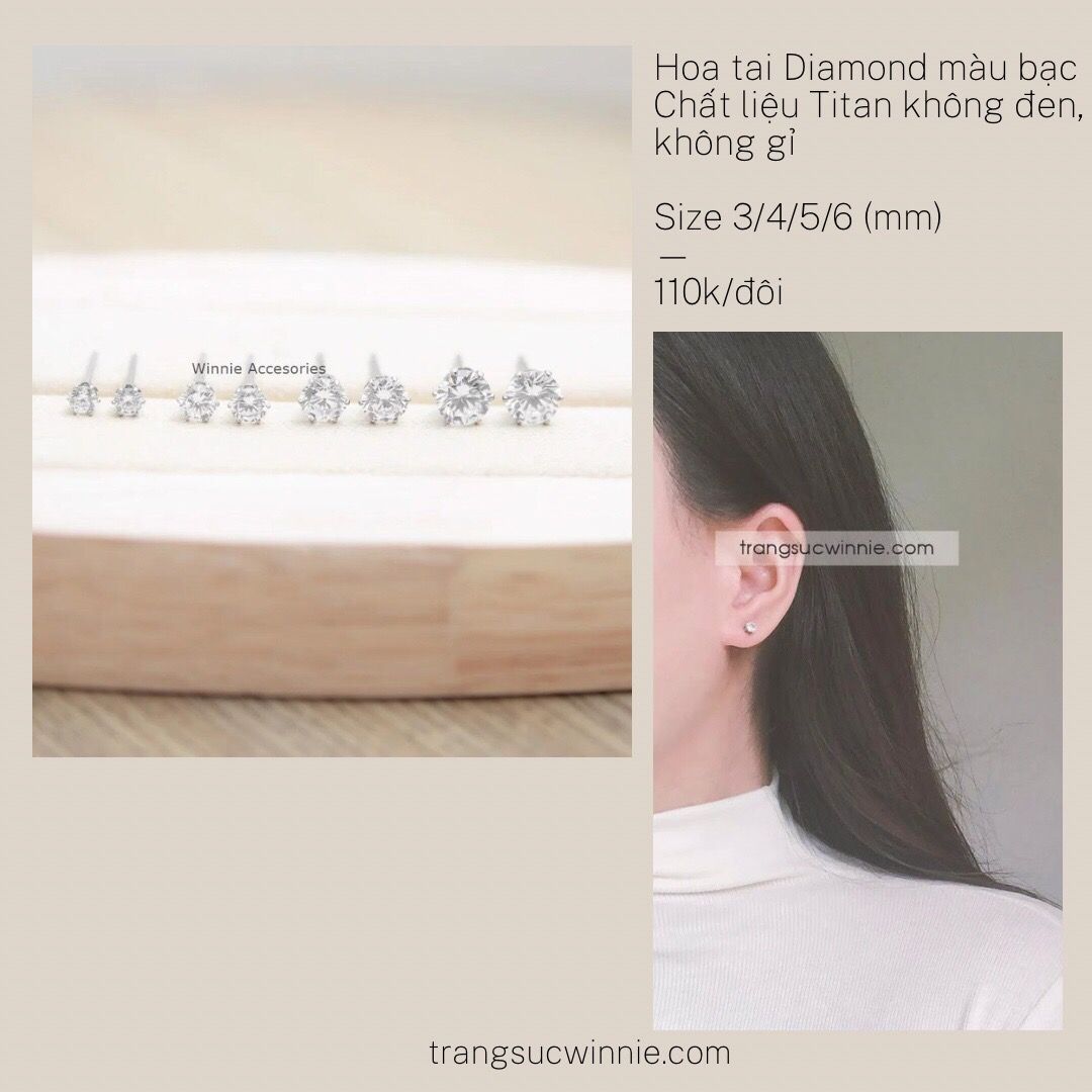 Hoa tai titan Diamond B