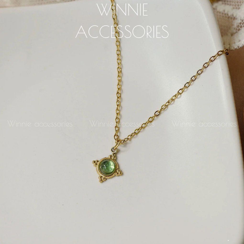 Dây chuyền Titan Mini Green