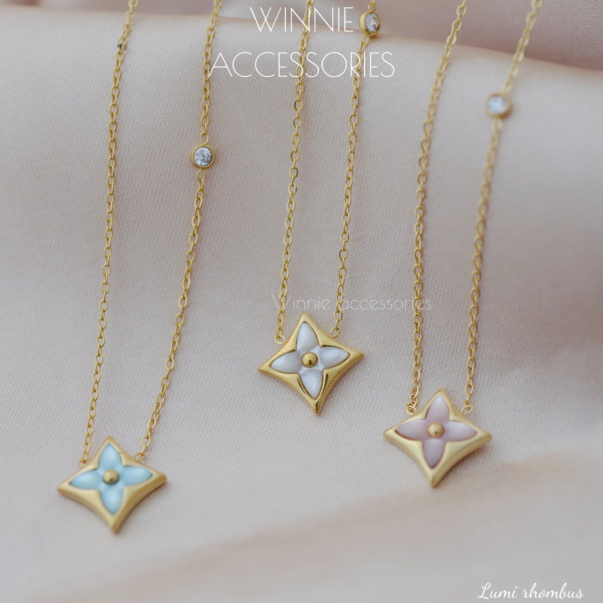 Dây chuyền Titan Lumi Rhombus