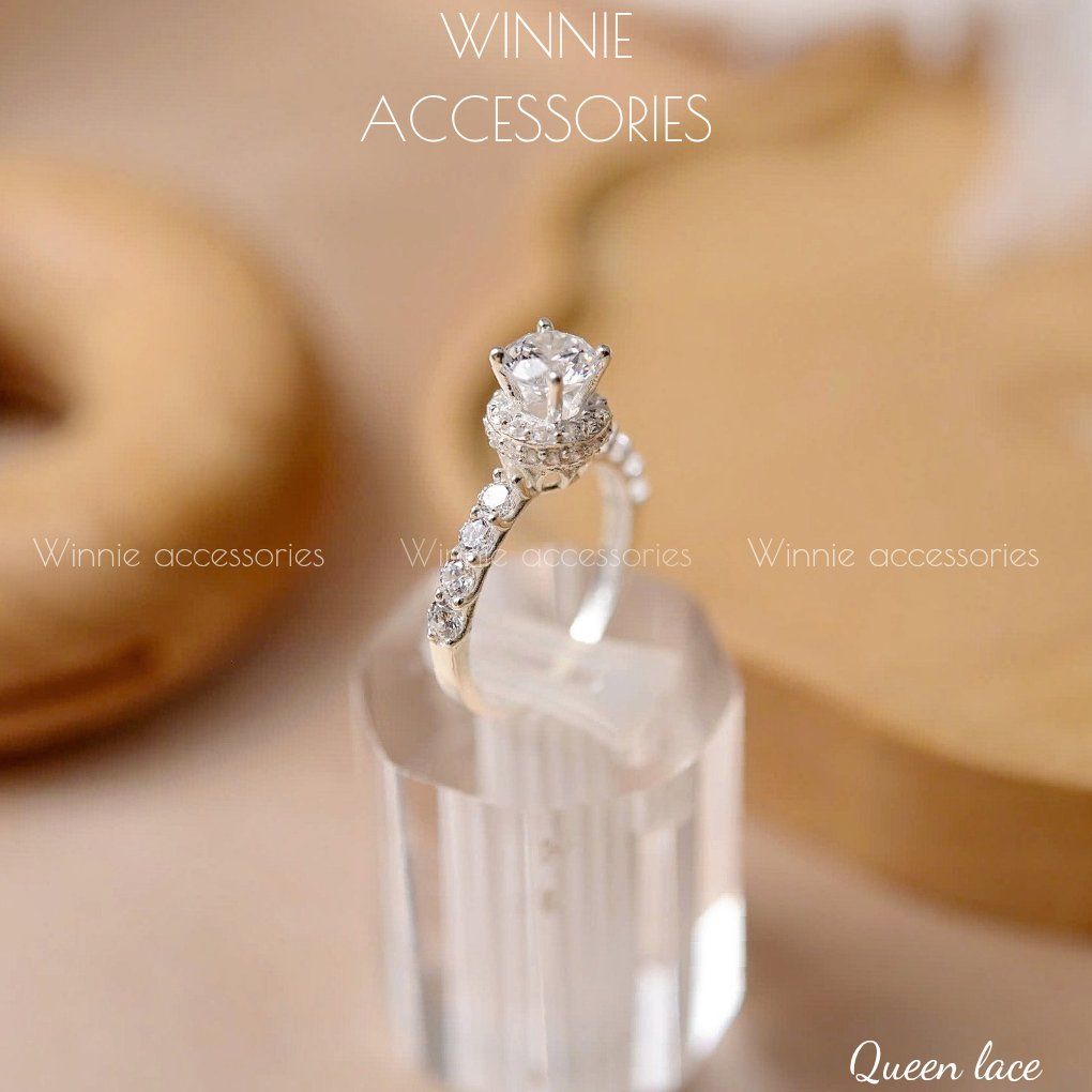 Nhẫn Bạc S925 Queen Lace