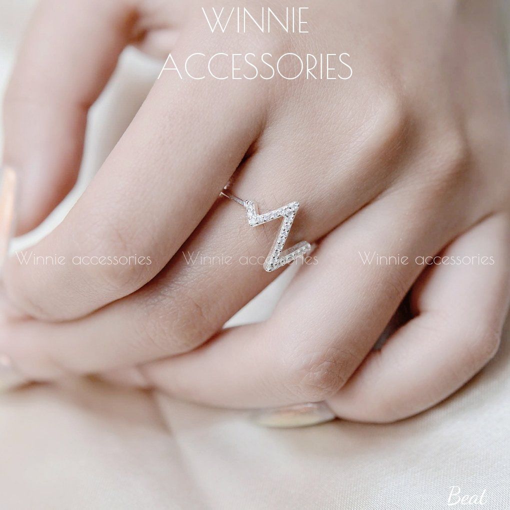 Nhẫn bạc S925 Beat