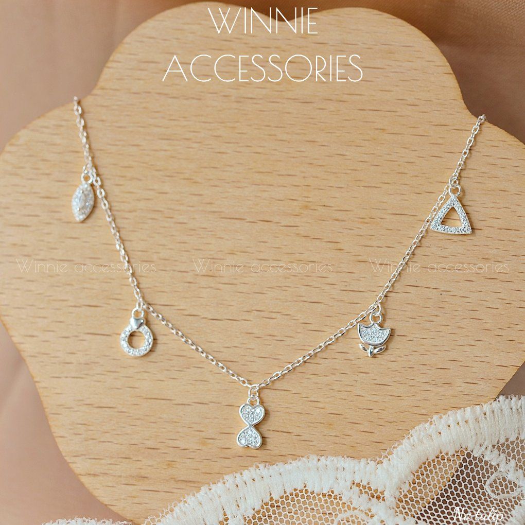 Lắc tay Bạc S925 Nơ Tulip