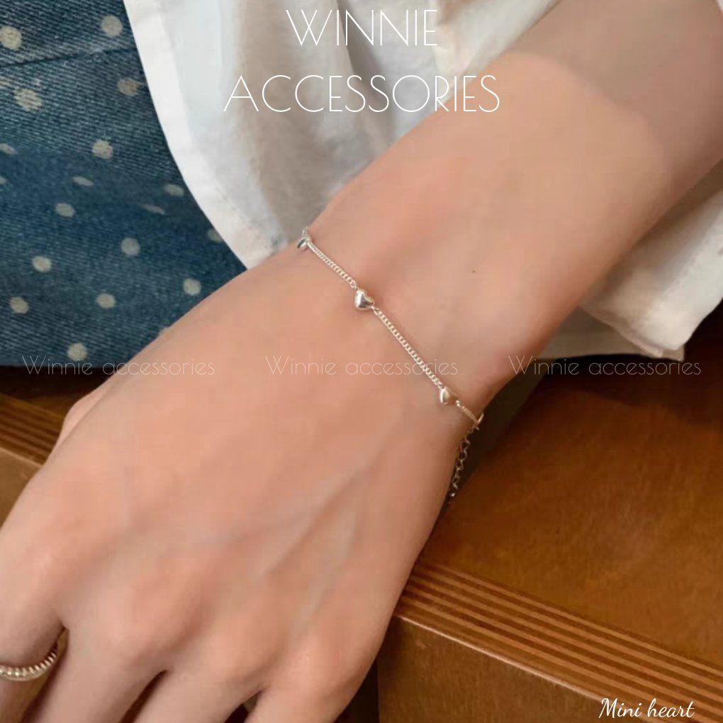 Lắc tay Bạc S925 Mini heart